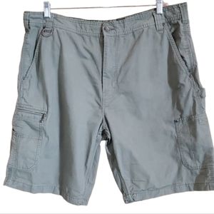 SCHMIDT 42 WORKWEAR GREEN CARGO SHORTS